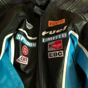 Speed Men’s Large Leather Jacket